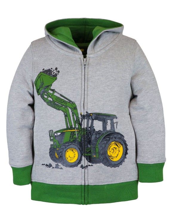 jacket grijs frontlader