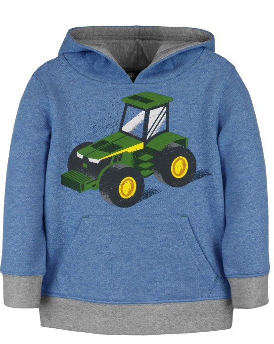 hoodie blauw tractor